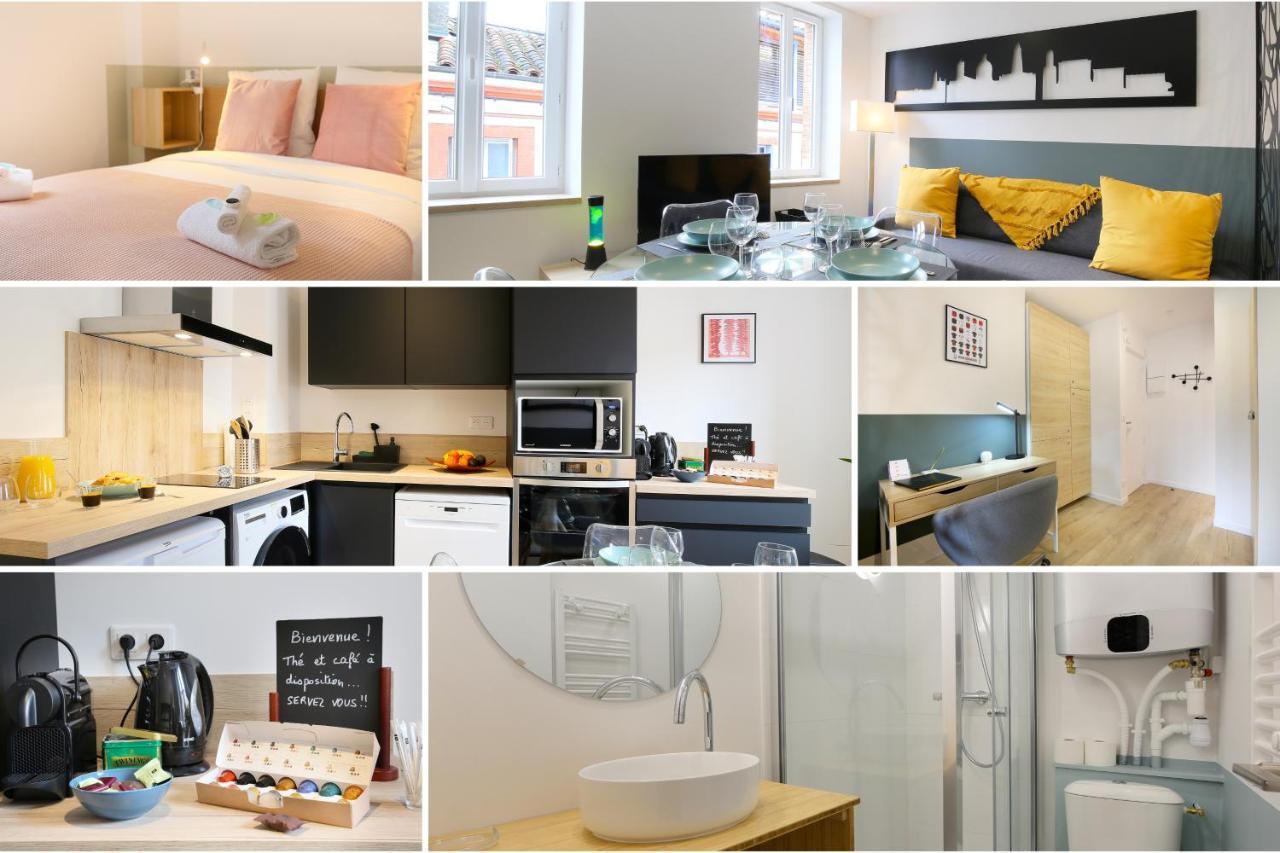 Expat Renting - Entre Piment & Violette - Saint Michel Apartment Тулуза Екстериор снимка
